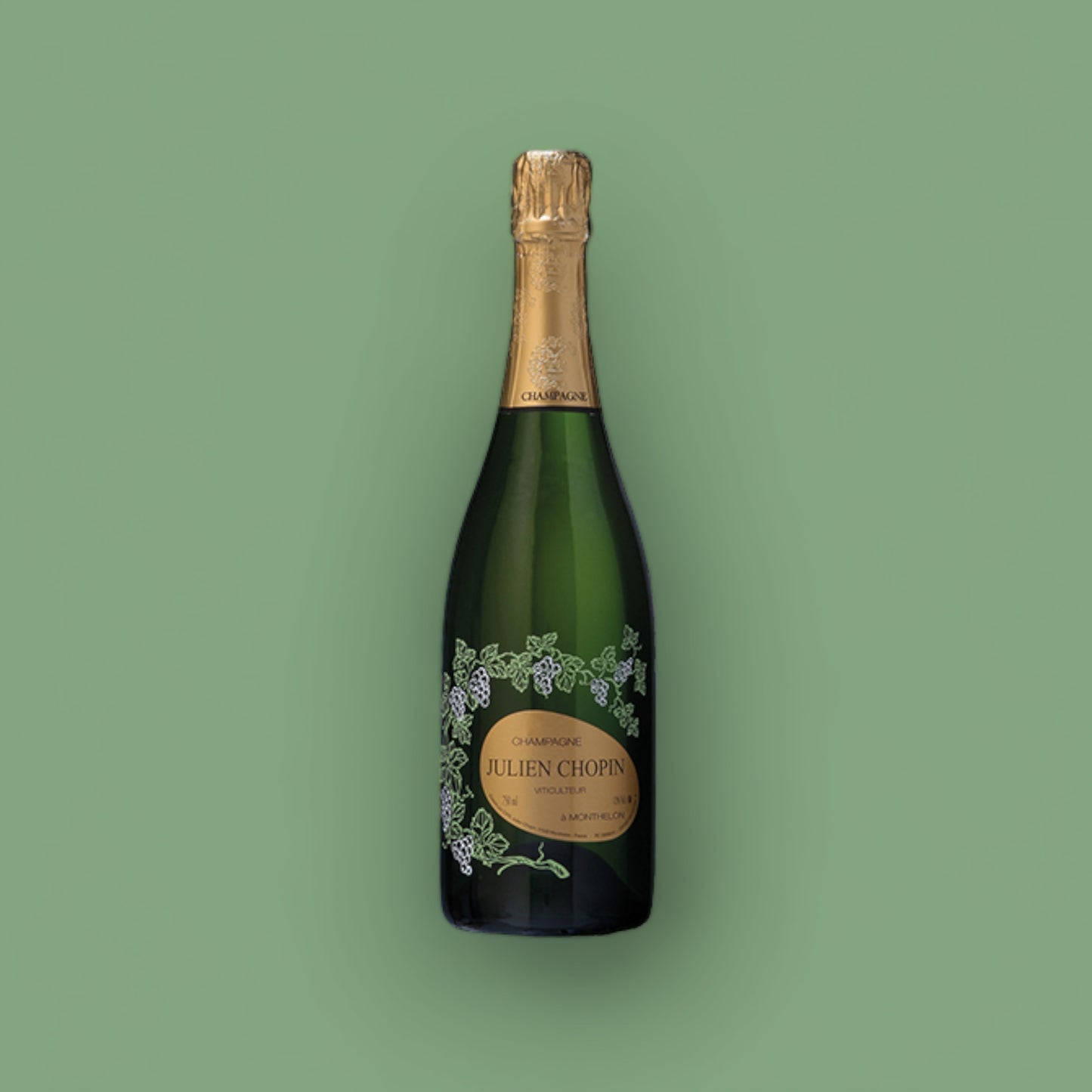 Julien Chopin Carte d'Or Champagne Blanc des Blancs Chardonnay